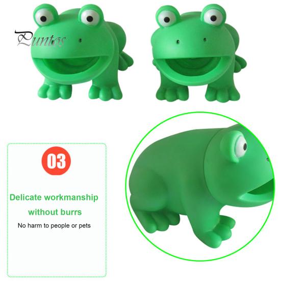 Игрушка для собак, интерактивная игрушка для жевания собак со звуковым эффектом, мультяшная лягушка, игрушка для чистки зубов, товары для домашних животных