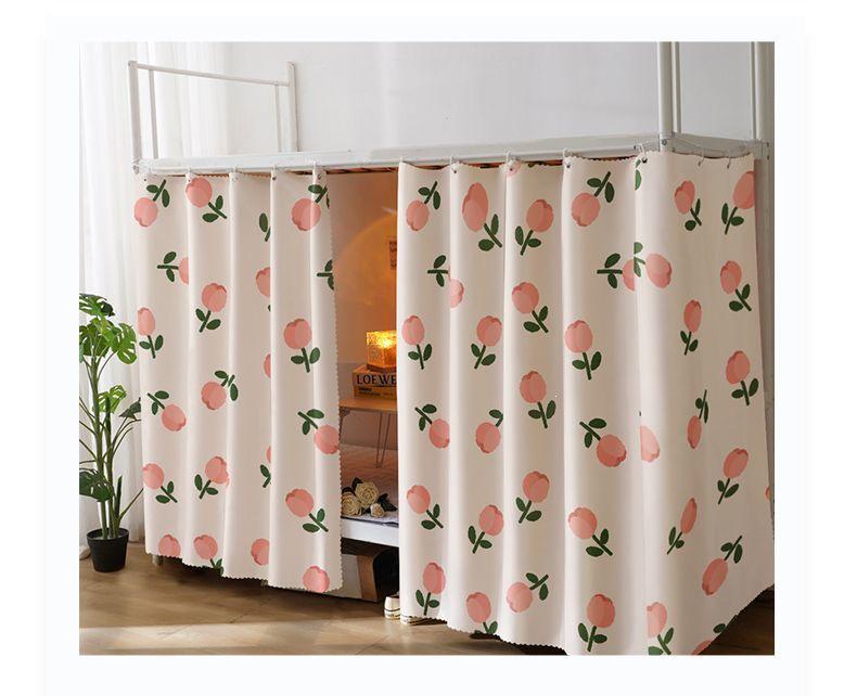 Princess Style Panda Bed Canopy: Thickened Blackout Curtains for Dormitory Bunk Beds