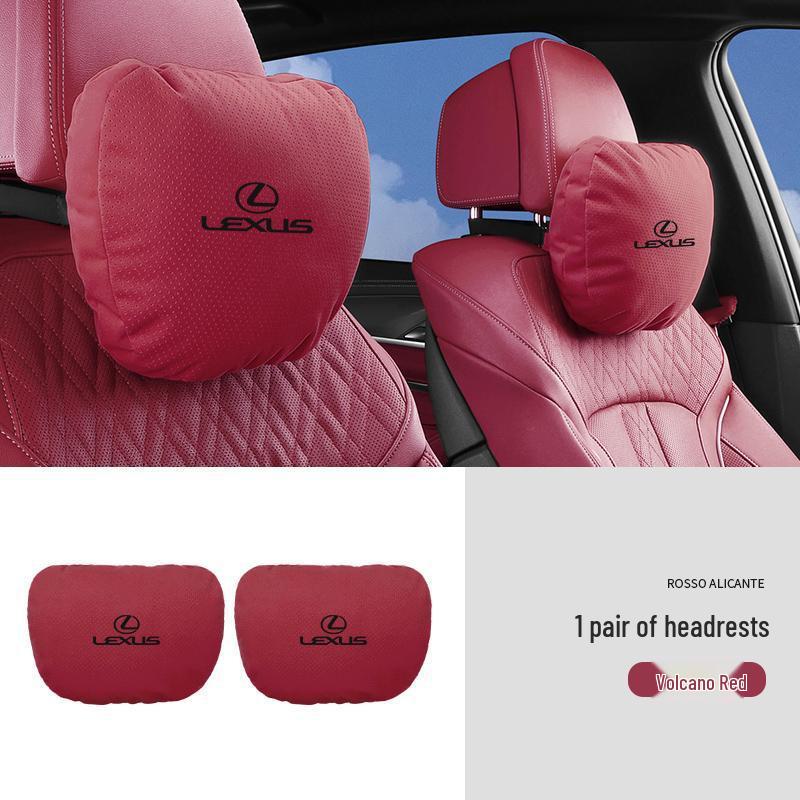 Совместимо с сиденьями, подголовниками и поясничной поддержкой Lexus из замши (ES200, NX260, UX, RX300).