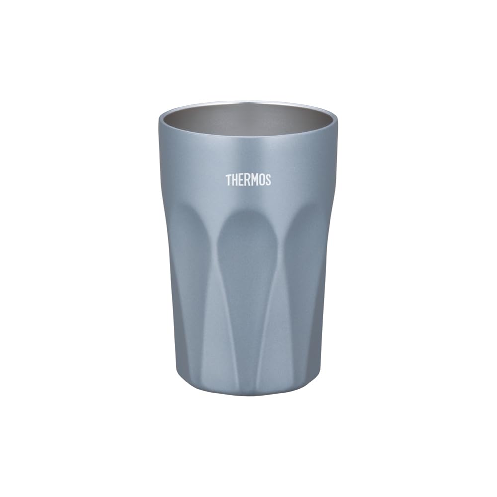 Thermos Vacuum Insulated Tumbler 400ml Misty Blue Design Tumbler MSB - Glass-like JTC-400
