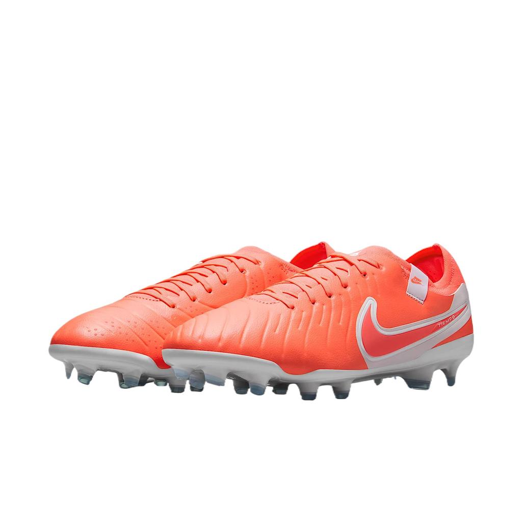 Nike Tiempo Legend 10 Pro FG Mad Energy Pack Унисекс Кроссовки Красный Огненная лава Белый DV4333-800