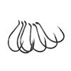 10PCS 5/0 6/0 Chemical Sharpen Reversed Forged Shank Classic Beak Octopus Hook Saltwater Fishing Hook Black Color 92553NP-BN