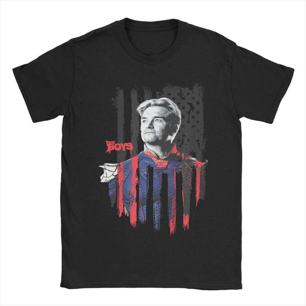 Summer Unisexs Womens The Boys Printed Tshirt Round Neck Casual City Cotton Oversize Street Trendy Clothing Yk Style