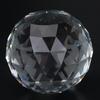 Multi-faceted Suncatcher Crystal Ball, Translucent, 80mm, for Home Decor, Crystal Glass, Perfect for Windows or Entryways