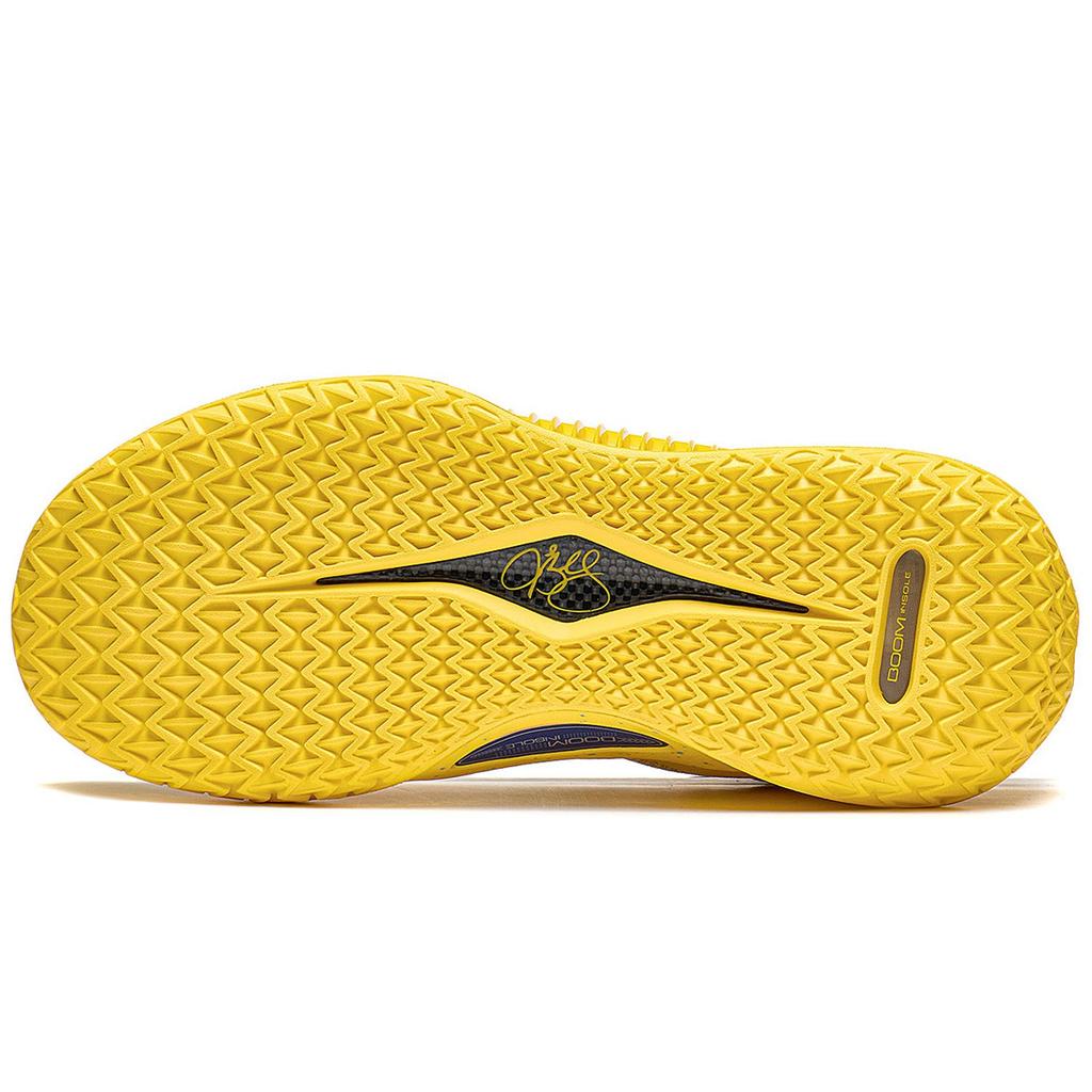 Li Ning Jimmy Butler 1 University Slip Resistant Durable Breathable Low Top Basketball Shoes Men Sneaker Bright-Yellow ABAS051-32