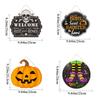 Halloween Listing Ghost Festival Wall Decoration Pumpkin Door Pendant Customization