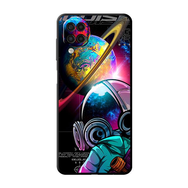 Soft Case For Smaung Galaxy A52 A13 A53 A12 A51 A32 A21s A33 A22 A23 A31 A03 A72 A41 A11 A04 Phone Cover Cartoon Cool Astronaut