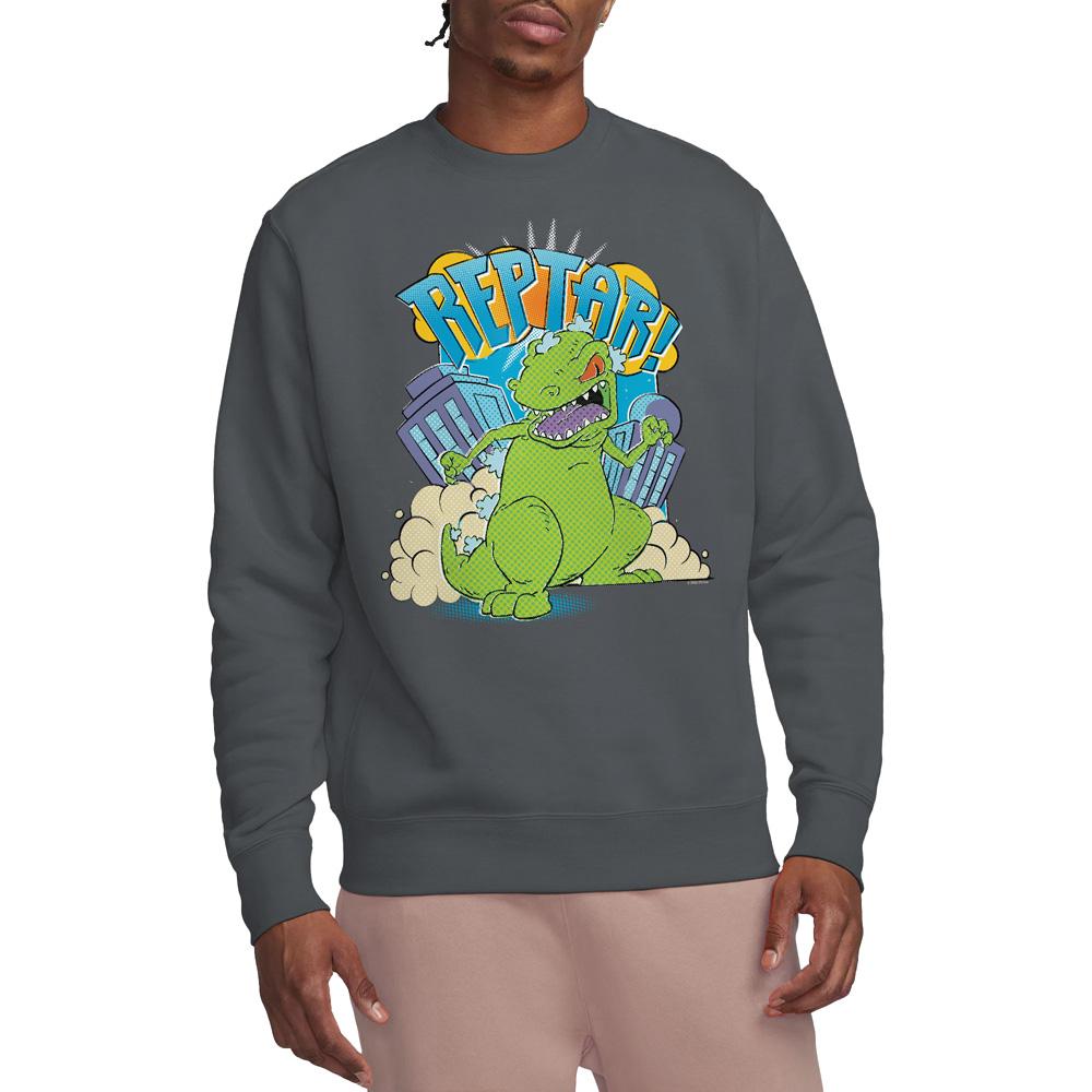 Rugrats унисекс взрослый Stomp Reptar толстовка