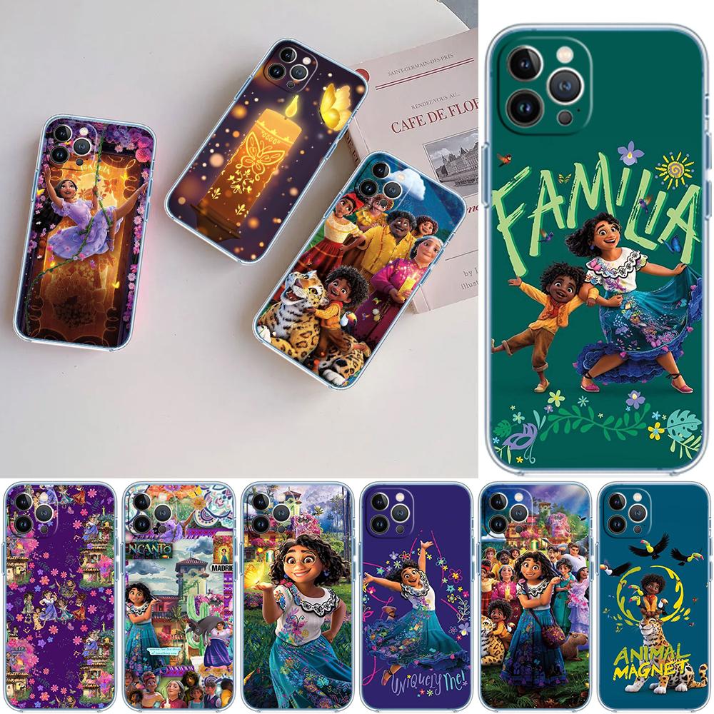 CJ49 Encanto Disney Soft Shell Transparent Phone Case for Samsung Galaxy A04 A04S A14 A23 A34 A54 M23 M33 M52 M53