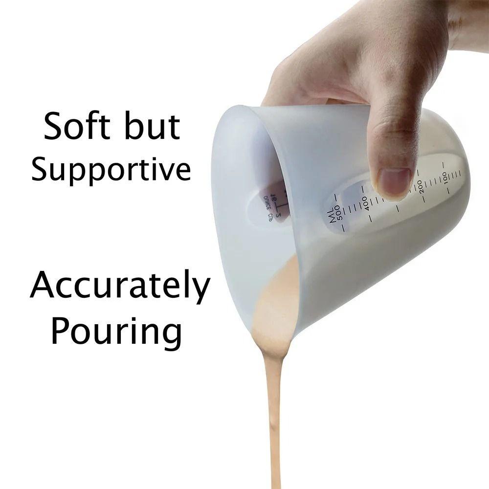 Scale Graduated Cup Silicone Milk Cup Mixing Cup Tools Measuring Cup  Jewelry Making