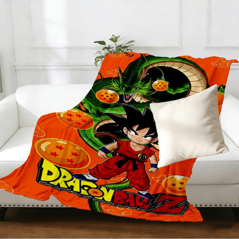 Anime Print Blanket - Soft & Comfortable, for Bedroom, Travel, Sofa, Home Decoration - Birthday Christmas Gift for Friend