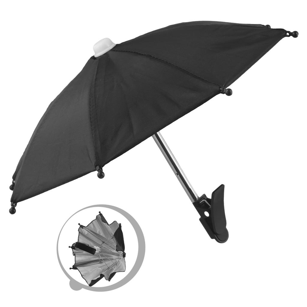 Anti Reflective Mobile Phone Clip Umbrella Perfect for Outdoor Adventures