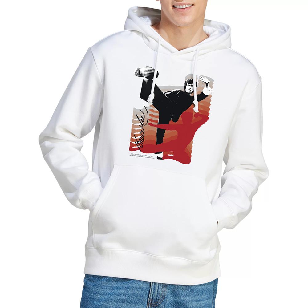 Bruce Lee Unisex Adult Kick It Hoodie