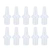 10 Pcs Enema Nozzle Tips Silicone Washable 8mm Inner Diameter Private Flushes Soft Enema