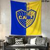 Boca Juniors Wall Tapestry Aesthetic Wall Hanging Printed Fabric Blanket Decorative Tapestries for Bedroom Living Room Home Decor