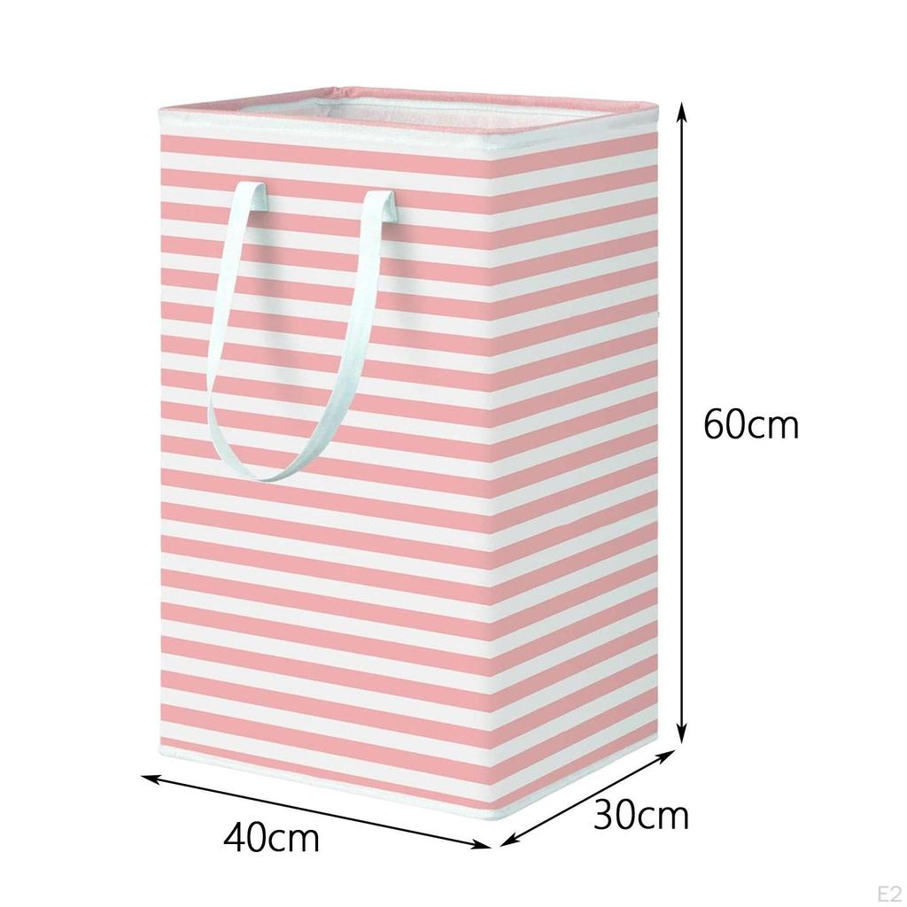 Laundry Basket with Easy-Carry Handles for College Dorms