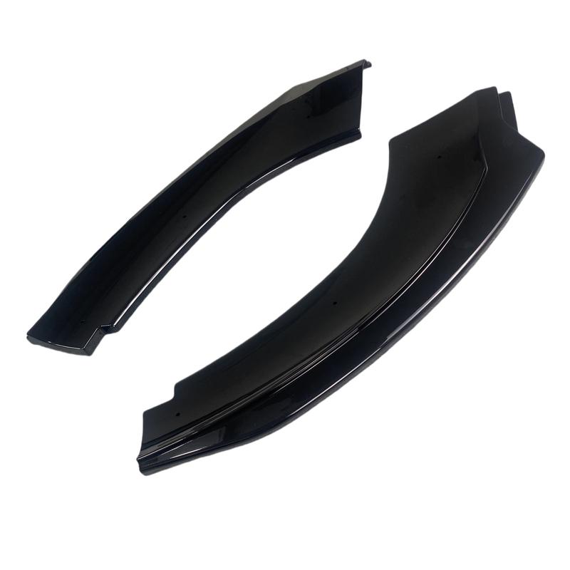 3 PCS Gloss Black 1:1 Maxton Style Car Front Bumper Lip Splitter For Seat Leon MK2 Cupra FR R 2009-2012 Facelift Body Kit Tuning