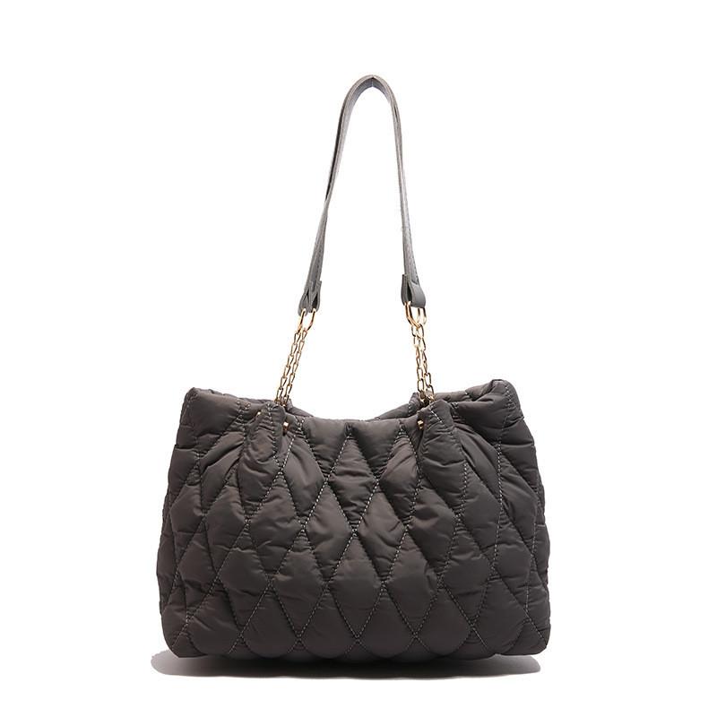 Trendy Lightweight Plaid Shoulder Tote Bag For Women Versatile For Daily Outfits