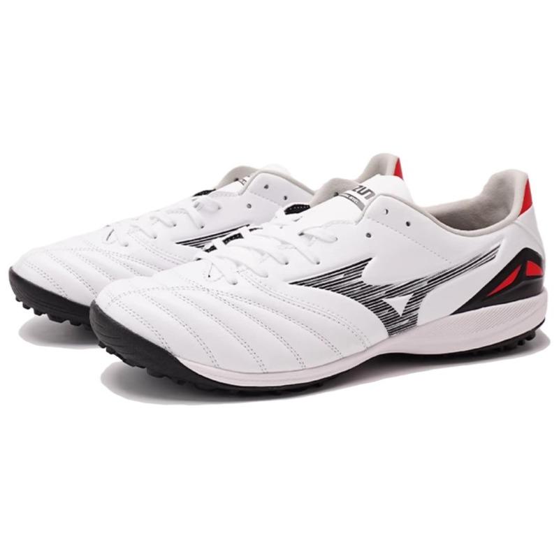 Mizuno Monarcida Neo III Select AS White Red Men's Wide Fit Artificial Grass Soccer Shoes P1GD253509