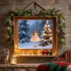 Cartoon Wings Angel Girl Pendant Shiny Christmas Tree Hanging Decoration  Wedding