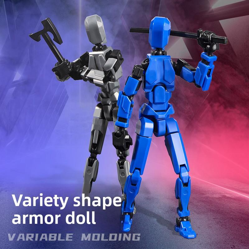 Фигурки Лаки 13 с подвижными суставами для детей, сборные модели для снятия стресса, игрушки для возраста 7-14 лет