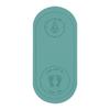 WEZHOTPE Овальный коврик для фитнеса и скакалки