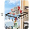 Aluminum Alloy 26-Clip Clothes Drying Rack