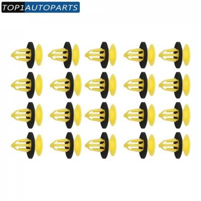 Подходит для GMC 11547602 11610606 11547577 Зажимы-фиксаторы дверных панелей с уплотнителем Желтые
