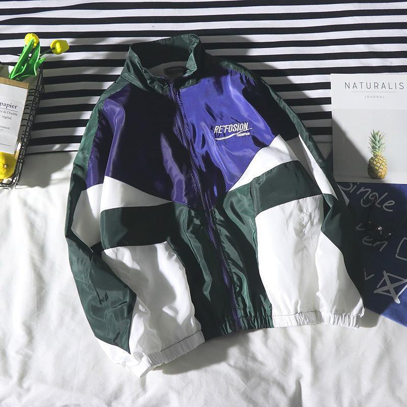 2023 Korean Autumn Hip-Hop Jackets: New Hong Kong Style Couple's Outerwear