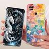 For Redmi 10A Case Cover Transparent Cute Cat Fashion Butterfly Funny Painted Casing 220233L2C 220233L2I 220233L2G