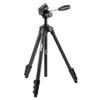 Velbon M47 Video Tripod with Lever 155cm 20mm Leg Compact Fluid Quick Shoe Aluminum 446640 4-Section Lock, Height, Diameter, Head, Compatible, Legs,