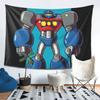 Casual Tetsujin 28 Robot Tapestry Wall Hanging Aesthetic Home Decoration Tapestries for Dorm Room