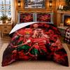 Cristiano Ronaldo Pattern Bedding 3Pcs Set Bed Sheet And Pillowcases For Indoor Bedroom