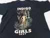 Винтаж 1997 года Indigo Girls Группа Тур Хлопок Черная Футболка Все Размеры Для Мужчин KN032 Унисекс Футболка