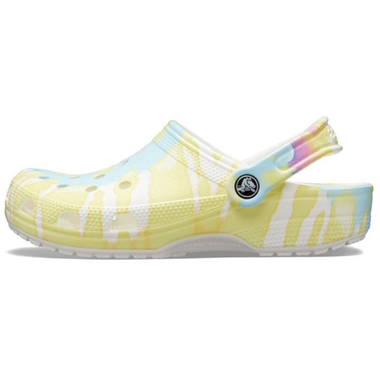 Crocs Classic Clog Tie-Dye Pattern Unisex Footwear Multicolor 205453-94S