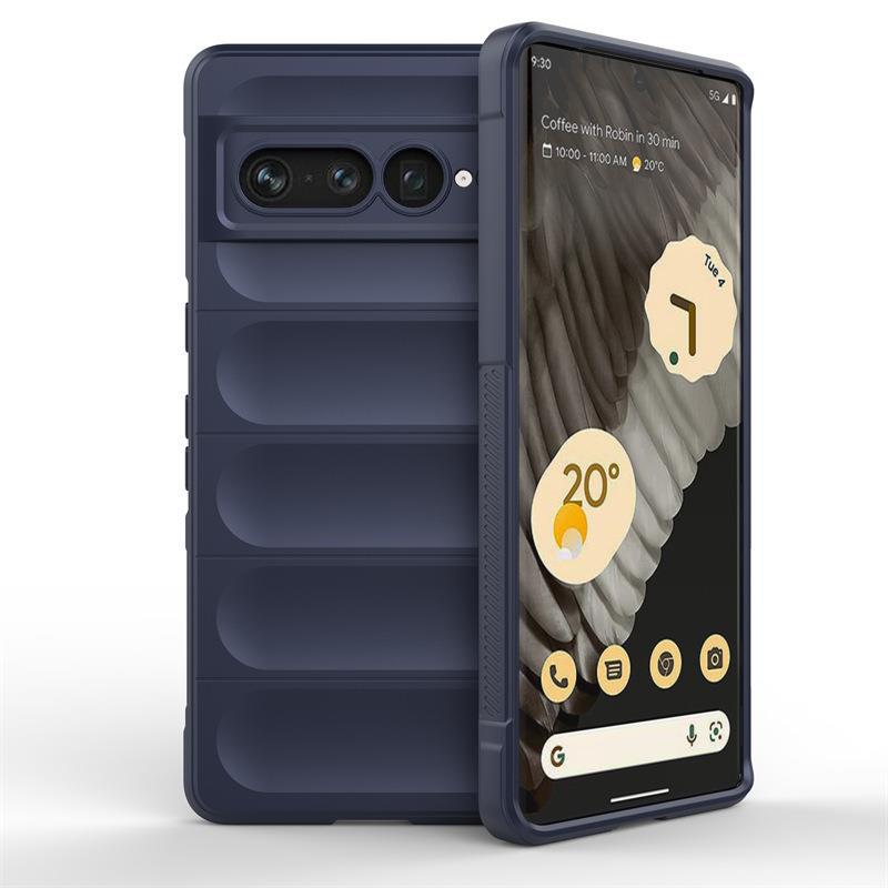 For Google Pixel 10 9 9A 8 8A 7 Pro 7A 6A Anti-Slip Bump TPU Armor Skin Full Protection Camera Shell Shockproof Cover Fundas