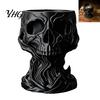 Personalized DIY Ornament 3D Printed Gothic Skull Decorative Catchall Bowl, Storage Holder for Key Modern Tabletop Sculpture Coin Jewelry, Dark