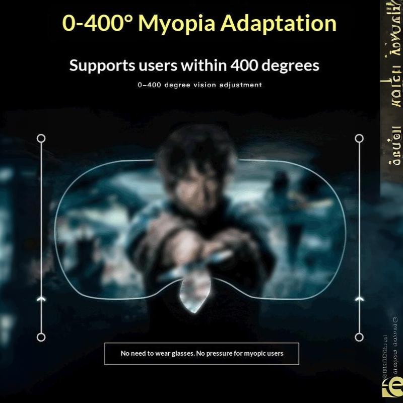 3D Очки Дышащая Губчатая Подушечка Удобные для Длительного Ношения Очки Виртуальной Реальности для Большинства Телефонов для Вечеринок Игрового Использования