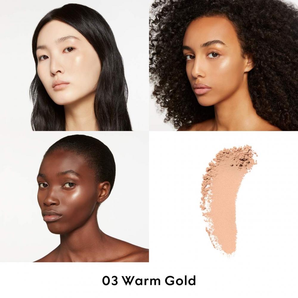 Gucci Glow Multi Use IlluminatinG Gel Powder HiGhliGhter 0.35 Oz 10 G 03 Warm Gold champaGne Gold