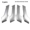 4Pcs Interior Door Handle Trim Cap For Toyota For Land For Cruiser For Prado 2010-2017 Inner Sliver Door Handle Decor Lid Cover