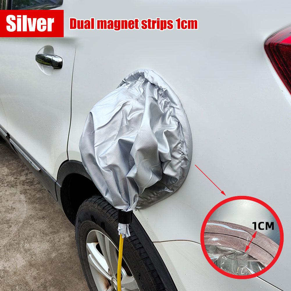 Energy Vehicle Charging Port Rain Cover Magnetic Electric Car Charger Protector Rainproof For Car Accessories