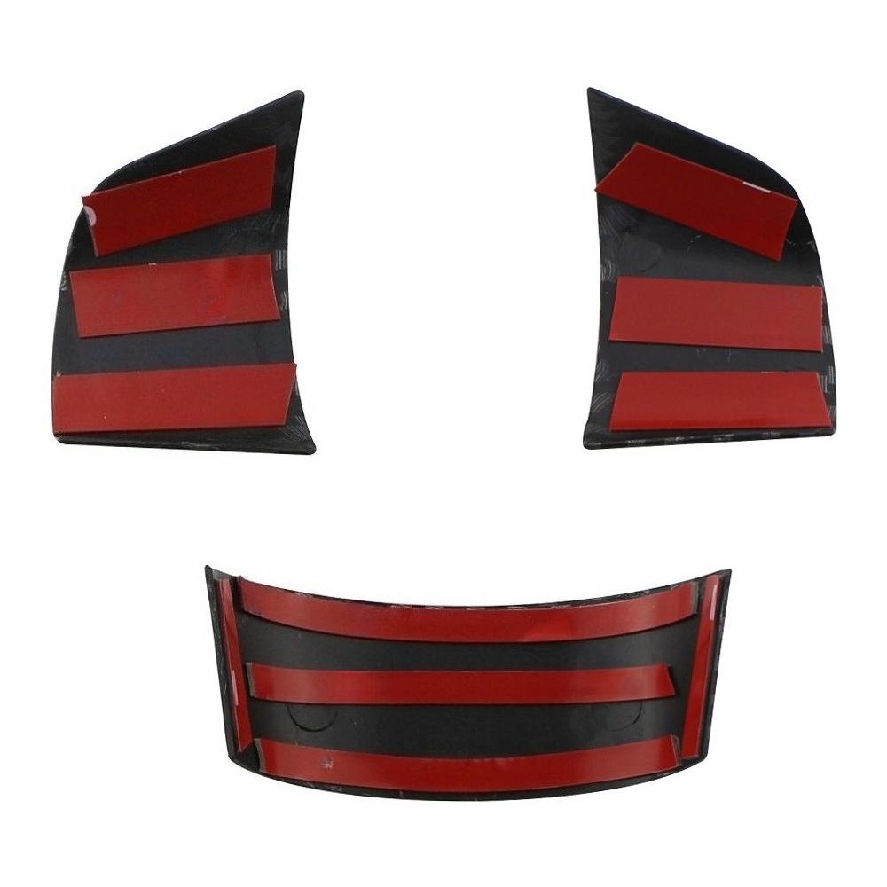 Накладка на панель рулевого колеса из АБС-пластика, накладка, наклейка для Ford Focus 2 MK2 2005 - 2011, стайлинг автомобиля, молдинги интерьера, автомобильные наклейки