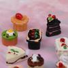 Kitchen Food Set Daining Table Accessory Resin Jam Cake Model Dollhouse Miniatures 1/12 Scale