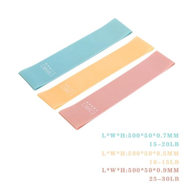 Fitness Elastic Resistance Bands Home Training Yoga Sport Resistance Bands Set Stretching Pilates Crossfit Workout Gym Equipment