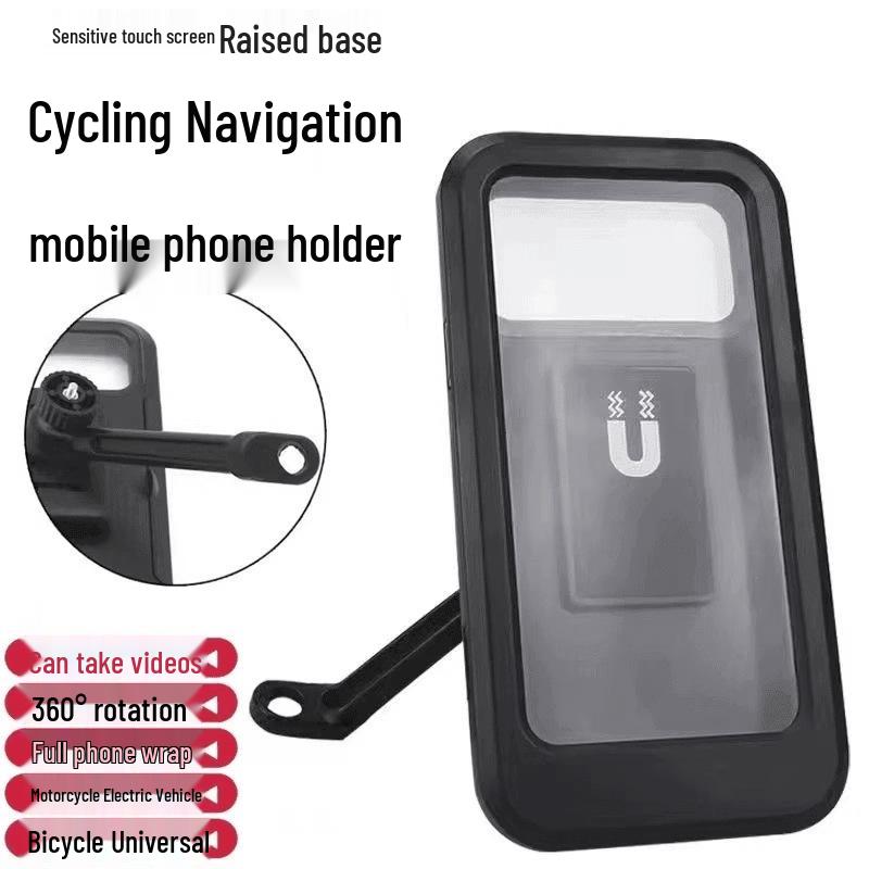 2025 Waterproof Electric Vehicle Phone Mount for Motorcycle & Bicycle Navigation