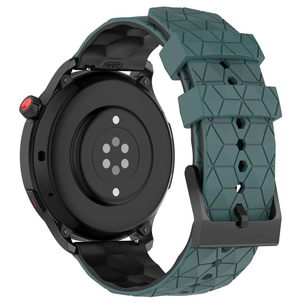 Силиконовый ремешок 20 мм 22 мм для Amazfit GTR 4 3pro Huawei watch 4/GT2/3 Pro, спортивный браслет для часов Samsung Galaxy watch 6/5/4/3