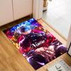 Custom Name Powerful Jujutsu Hero Rug Game Carpet, Floor Mat for Bedroom Living Room Entryway Rug, Home Decor Idea Gift for Christmas birthday