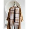 HANDUNYOU Australian Wool Plaid Scarf