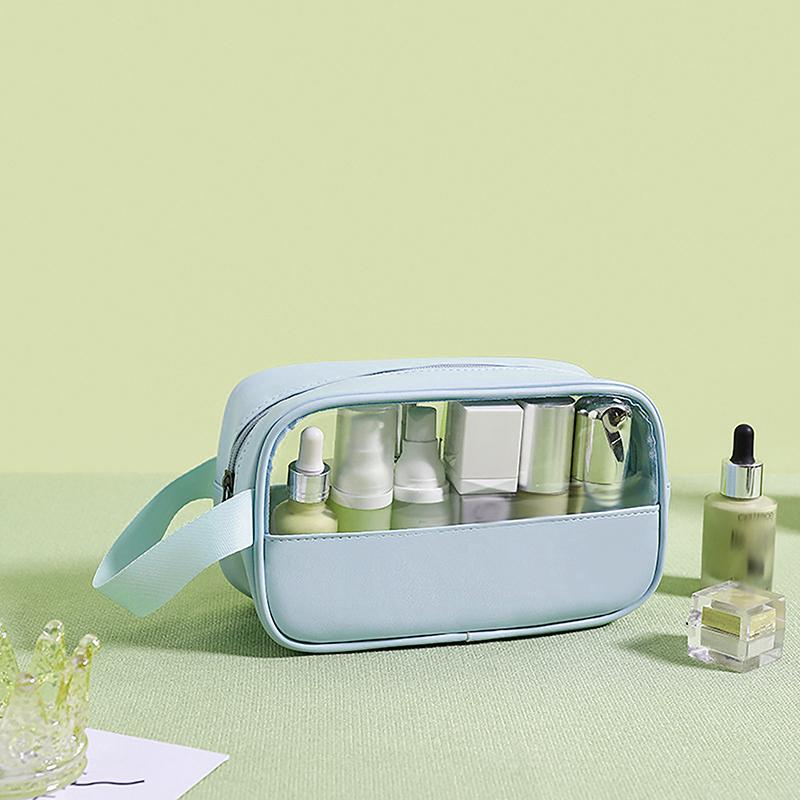 1 шт. Портативная дорожная косметичка для женщин, прозрачная косметичка, большая вместимость, сумки для мытья, сумка для альпинизма, рождественские подарки
