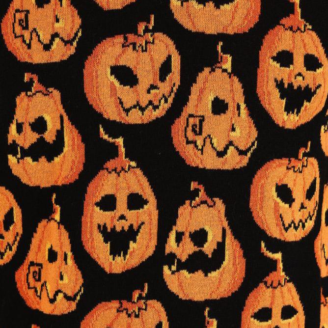 Джемпер на Хэллоуин в европейском и американском стиле, осенний свободный грязный женский вязаный пуловер с круглым вырезом